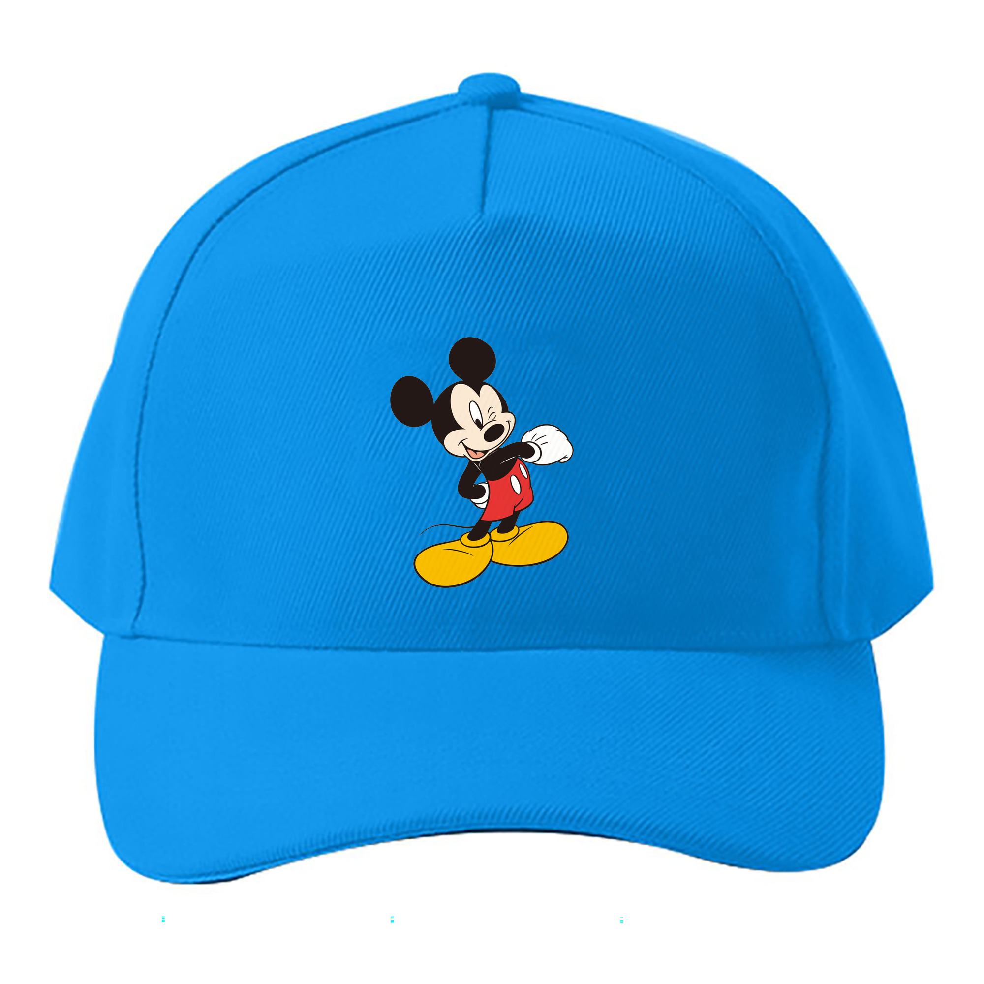 （画像用） ミッキーマウス Mickey Mouse ベースボールキャップ 綿100％ 男女兼用 帽子 スポーツ